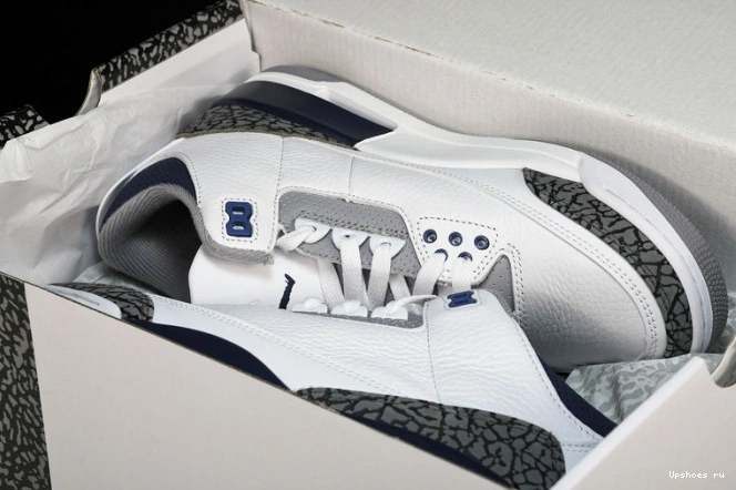 Navy 3  Jordan CT8532-140 Air Midnight  1214